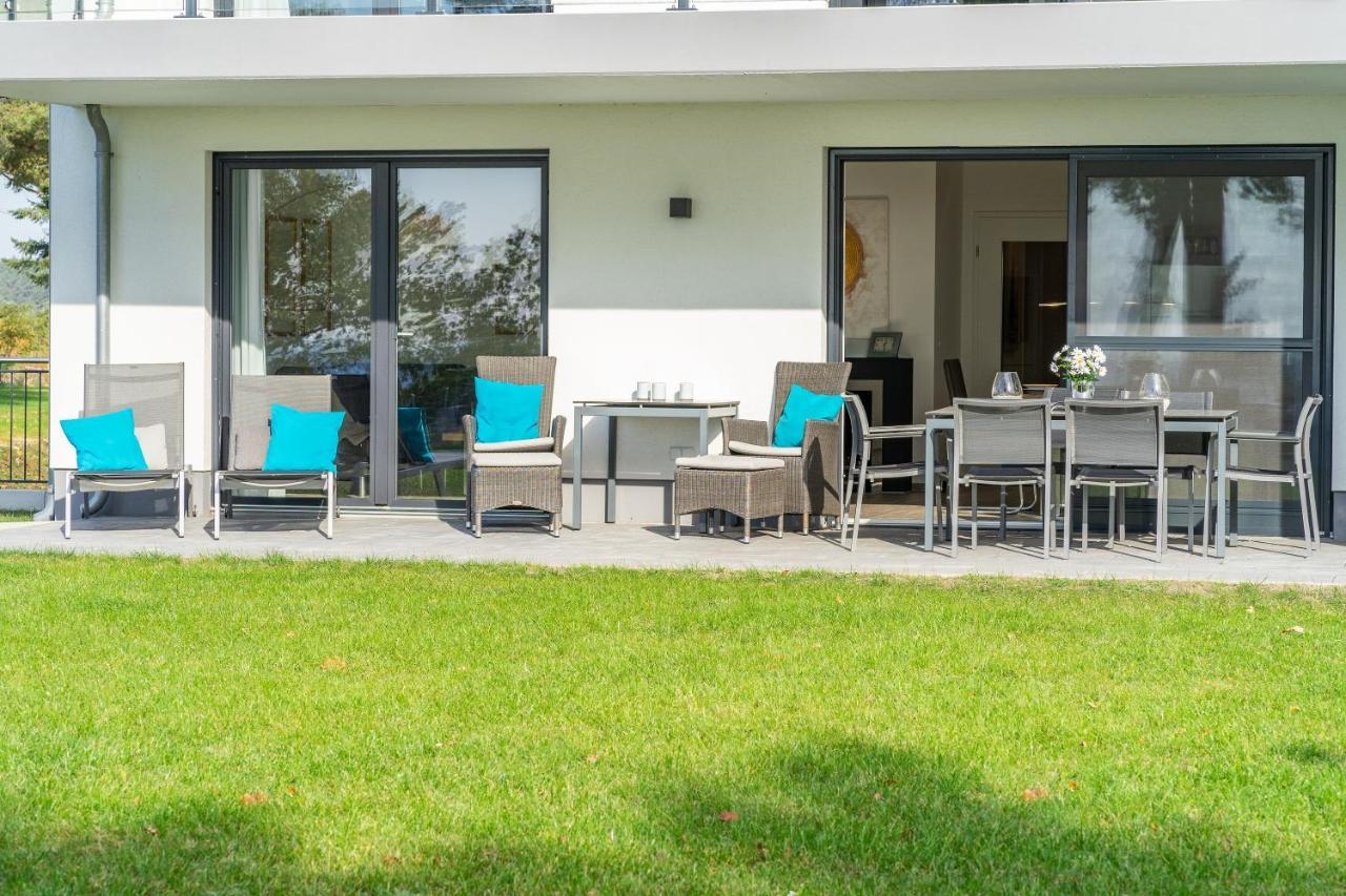 Terrassenwohnung "Kliffgarten" - Oase Am Haff Garz  Εξωτερικό φωτογραφία