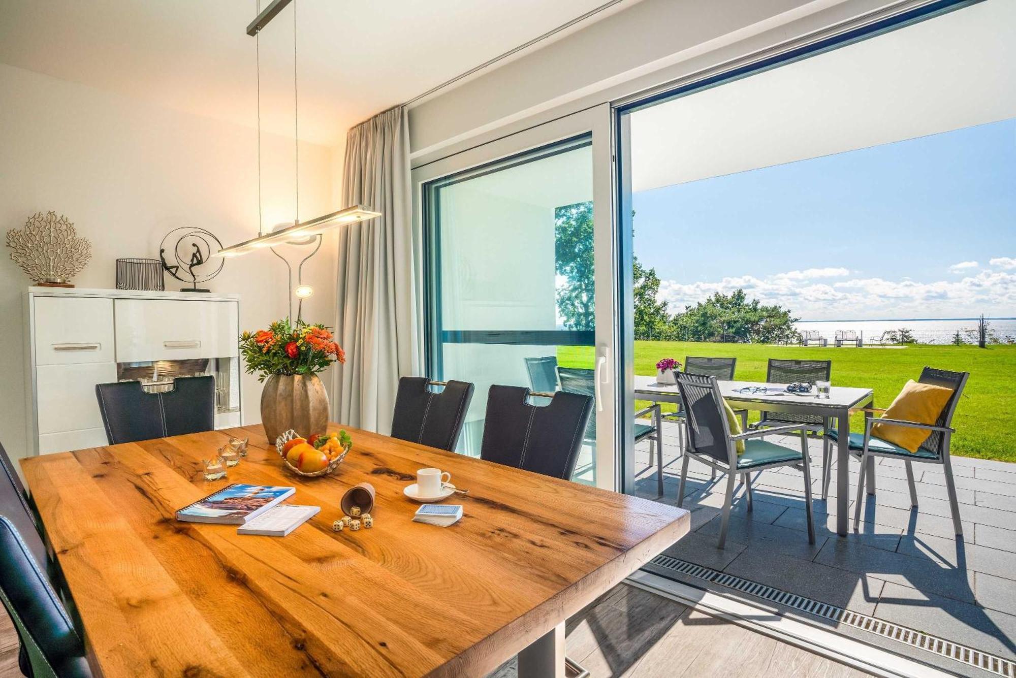 Terrassenwohnung "Kliffgarten" - Oase Am Haff Garz  Εξωτερικό φωτογραφία